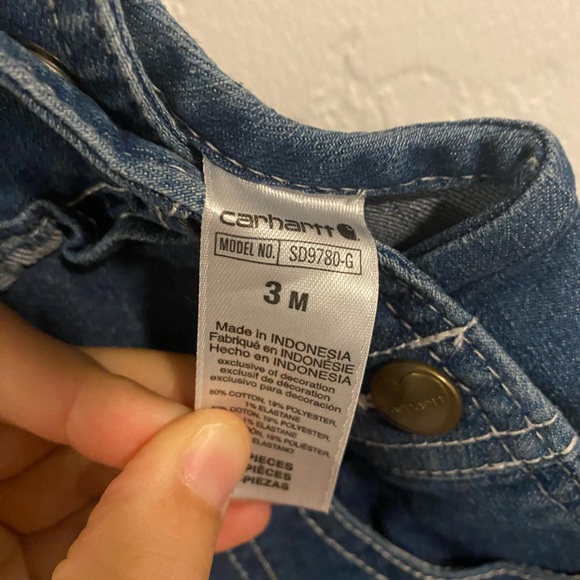 Baby girl Carhartt overalls (3 Months) - Picture 11 of 11